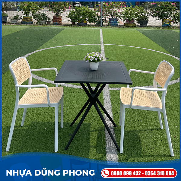 Ghế giả mây có tay	
